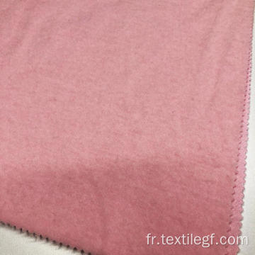 Sweat à capuche en tissu éponge rose